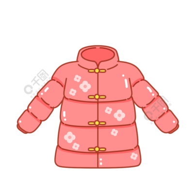 卡通手繪東北棉服棉襖線條插畫矢量裝飾元素模板免費(fèi)下載_eps格式_2000像素_編號(hào)40709919